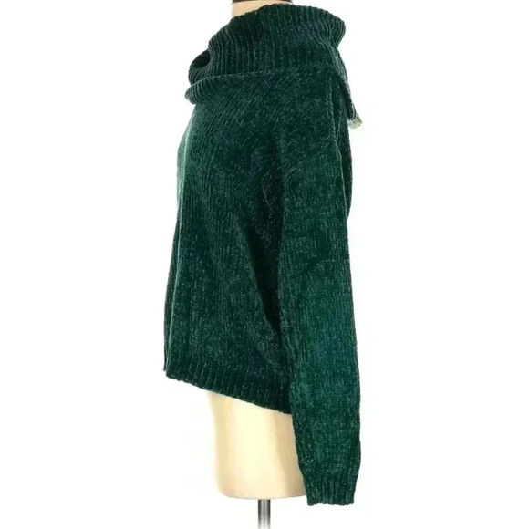 Michael Kors NWT Green Cowl Neck Sweater SIZE SMALL - Picture 6 of 9